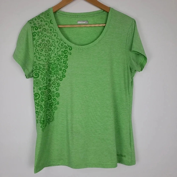 Marmot Printed Embroidered T-Shirt - Picture 1 of 7